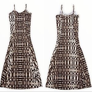 INC International Concepts Batik-Print Maxi Dress